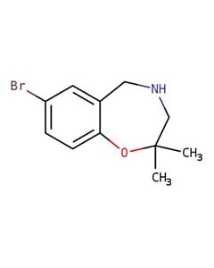 Astatech 7-BROMO-2,2-DIMETHYL-2,3,4,5-TETRAHYDROBENZO[F][1,4]OXAZEPINE; 1G; Purity 95%; MDL-MFCD31637288